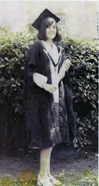 Mary at her Graduation from UCD